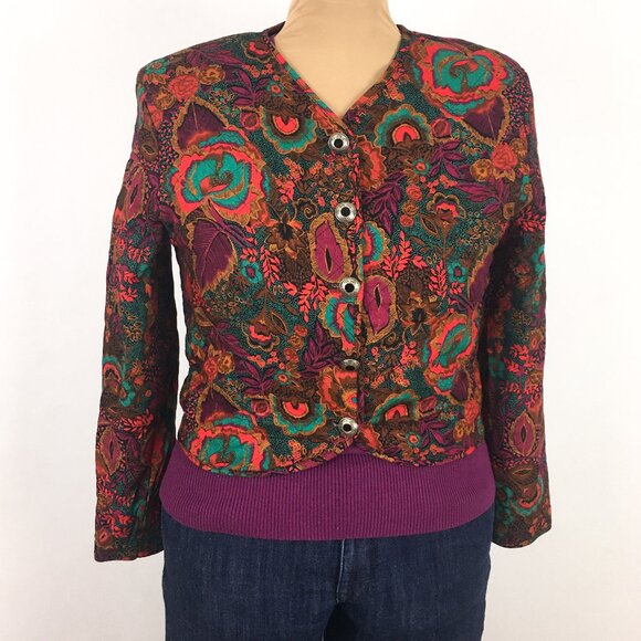 Quilted Jacket Cropped - Picture 3 of 12